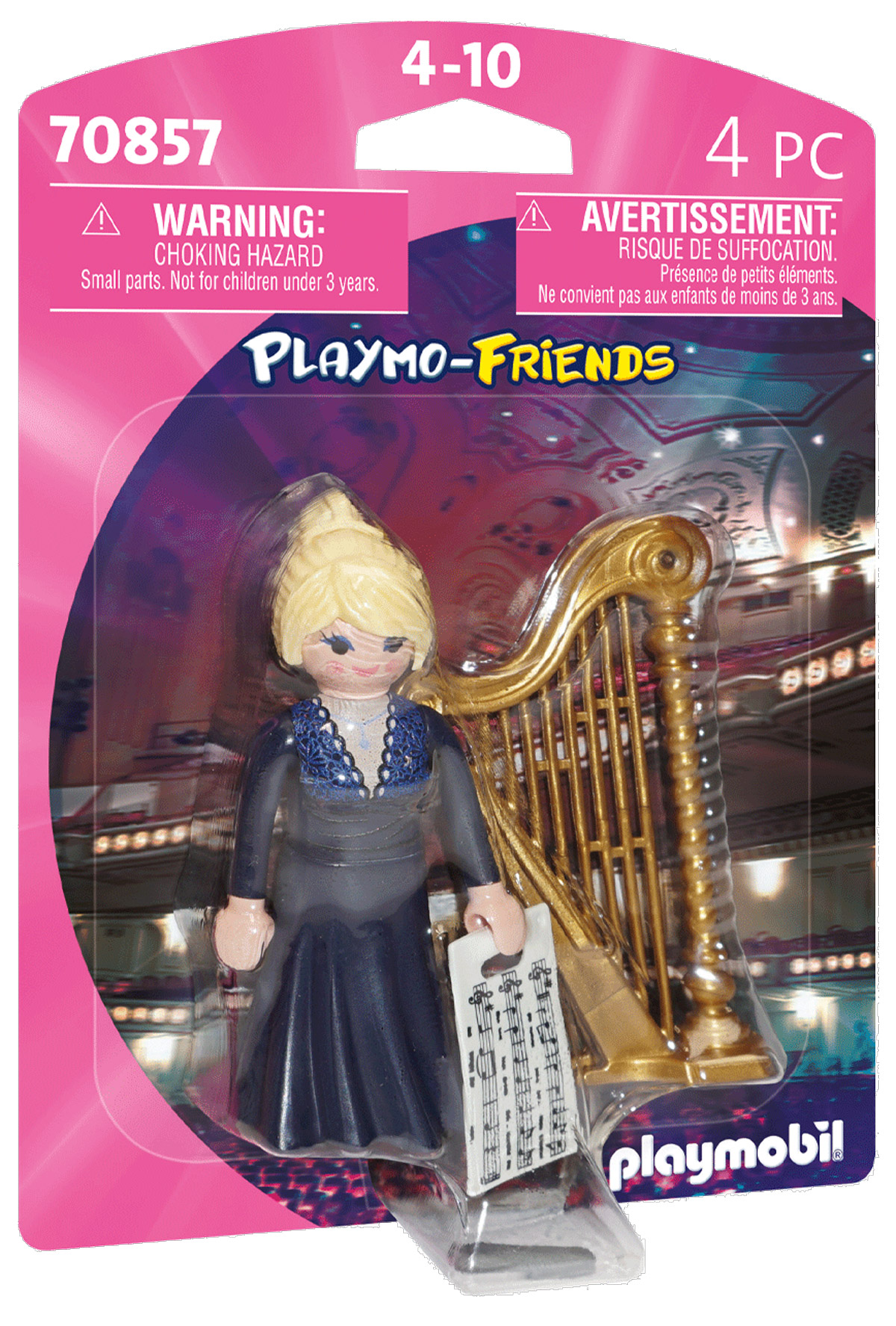 PLAYMOBIL Playmo-Friends 70857 Harpiste // Janvier 2022