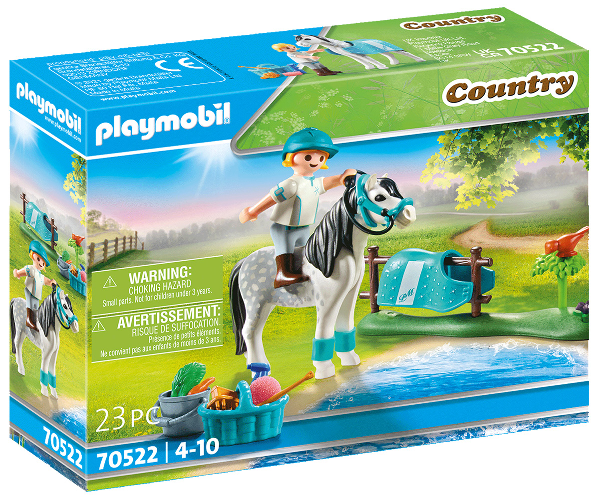 PLAYMOBIL Country 70522 Cavalière avec poney gris // Août 2021