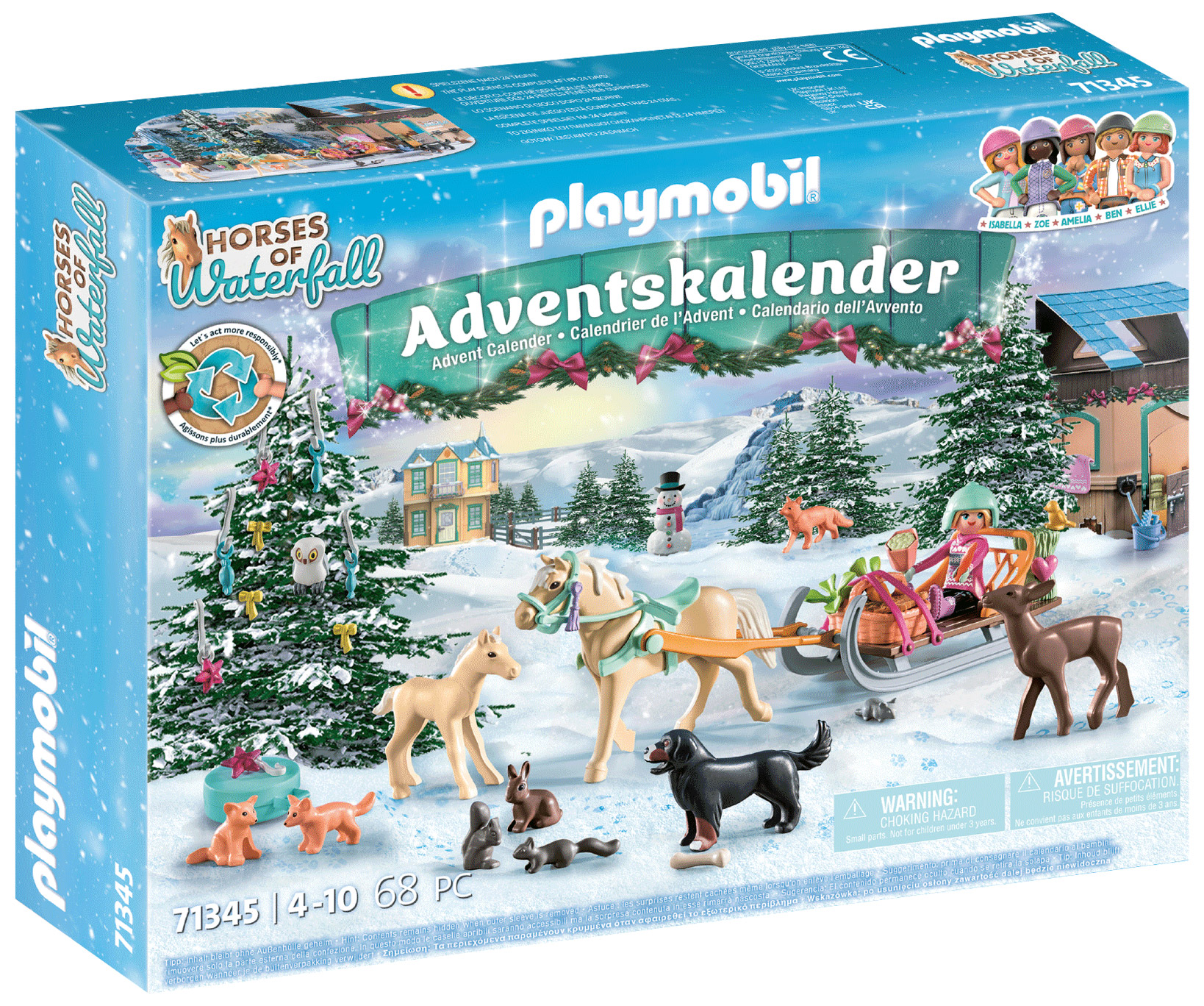 PLAYMOBIL Horses of Waterfall 71345 Calendrier de l'Avent - Équestre // Septembre 2023