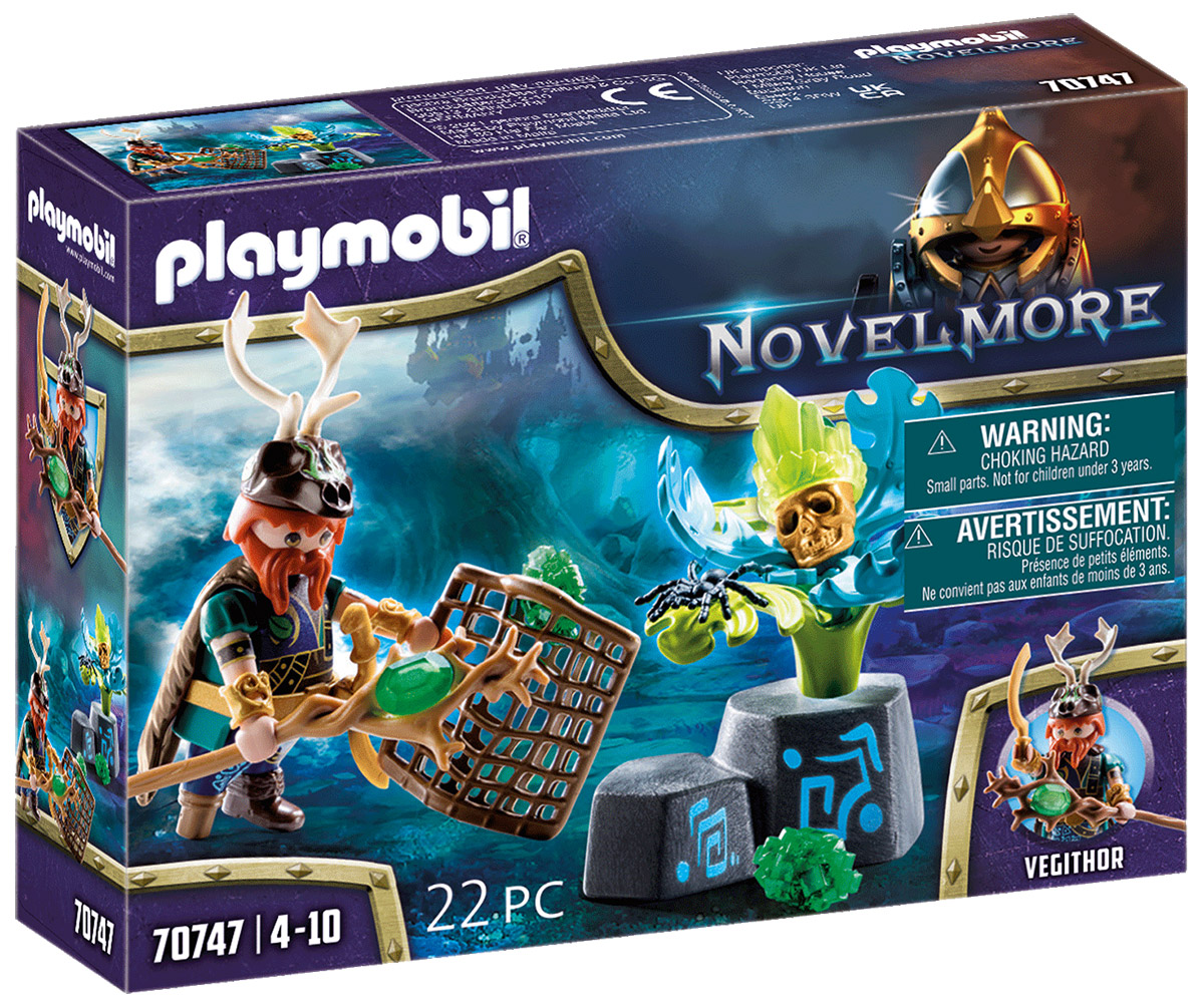 PLAYMOBIL Novelmore 70747 Violet Vale - Magicien des plantes - Prix Playmobil // Août 2021