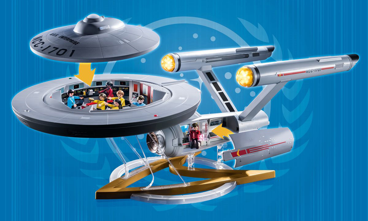 Nouveau Playmobil Star Trek 70548 U.S.S. Enterprise NCC-1701 // Septembre 2021