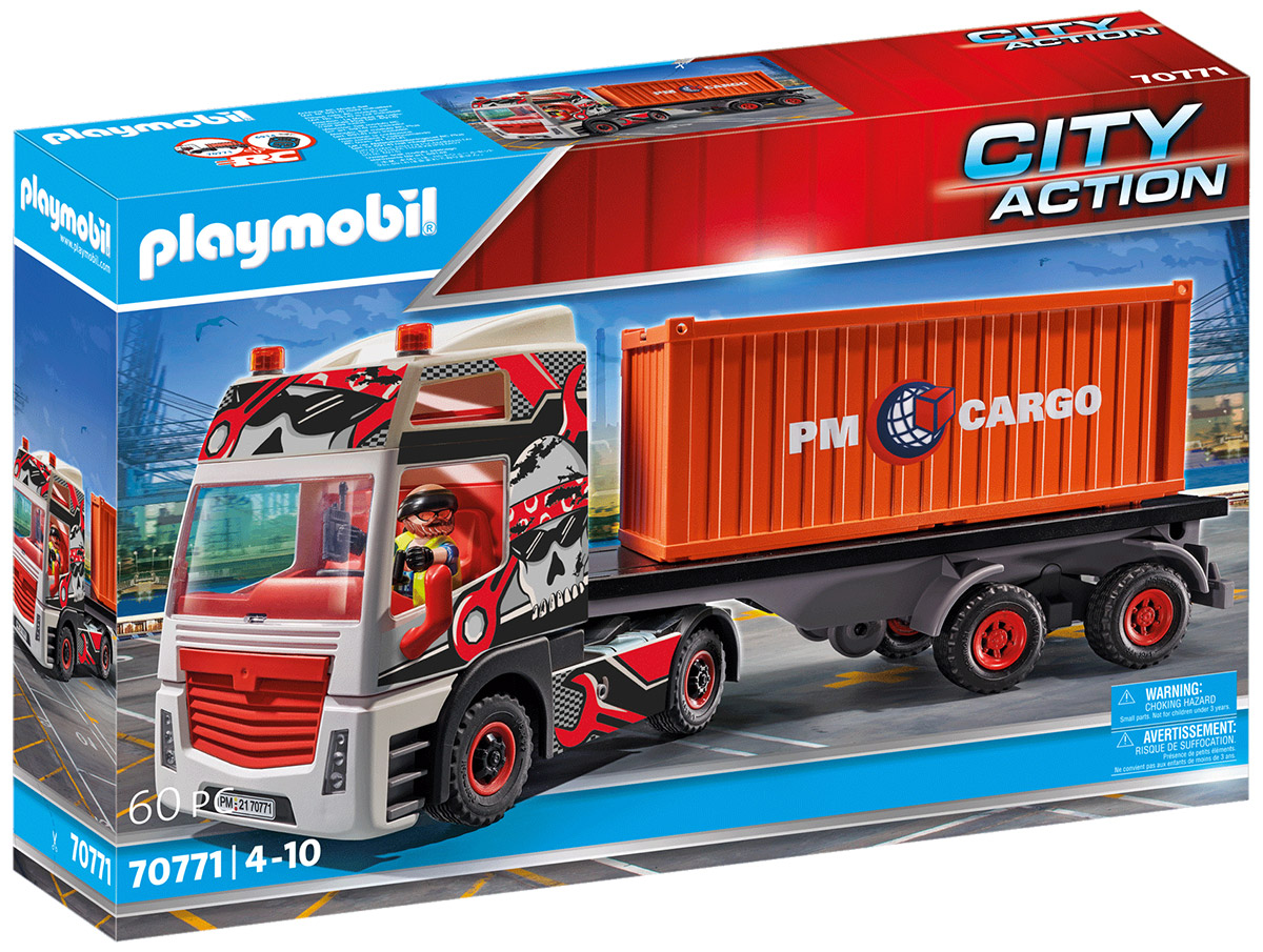 PLAYMOBIL City Action 70771 Camion de transport // Août 2021