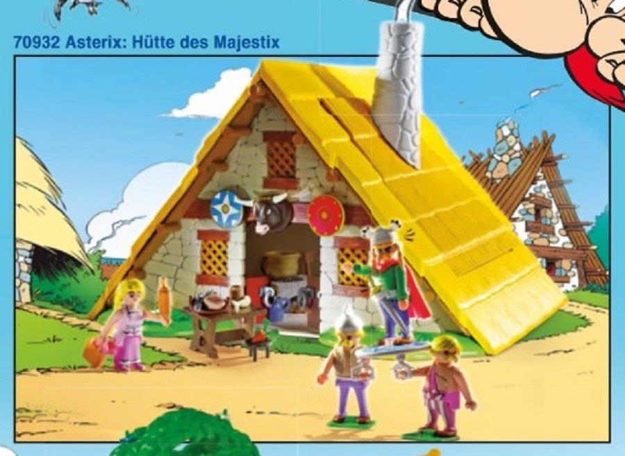 PLAYMOBIL Astérix 70932 la Hutte d'Abraracourcix (Hütte des Majestix) // Juin 2022