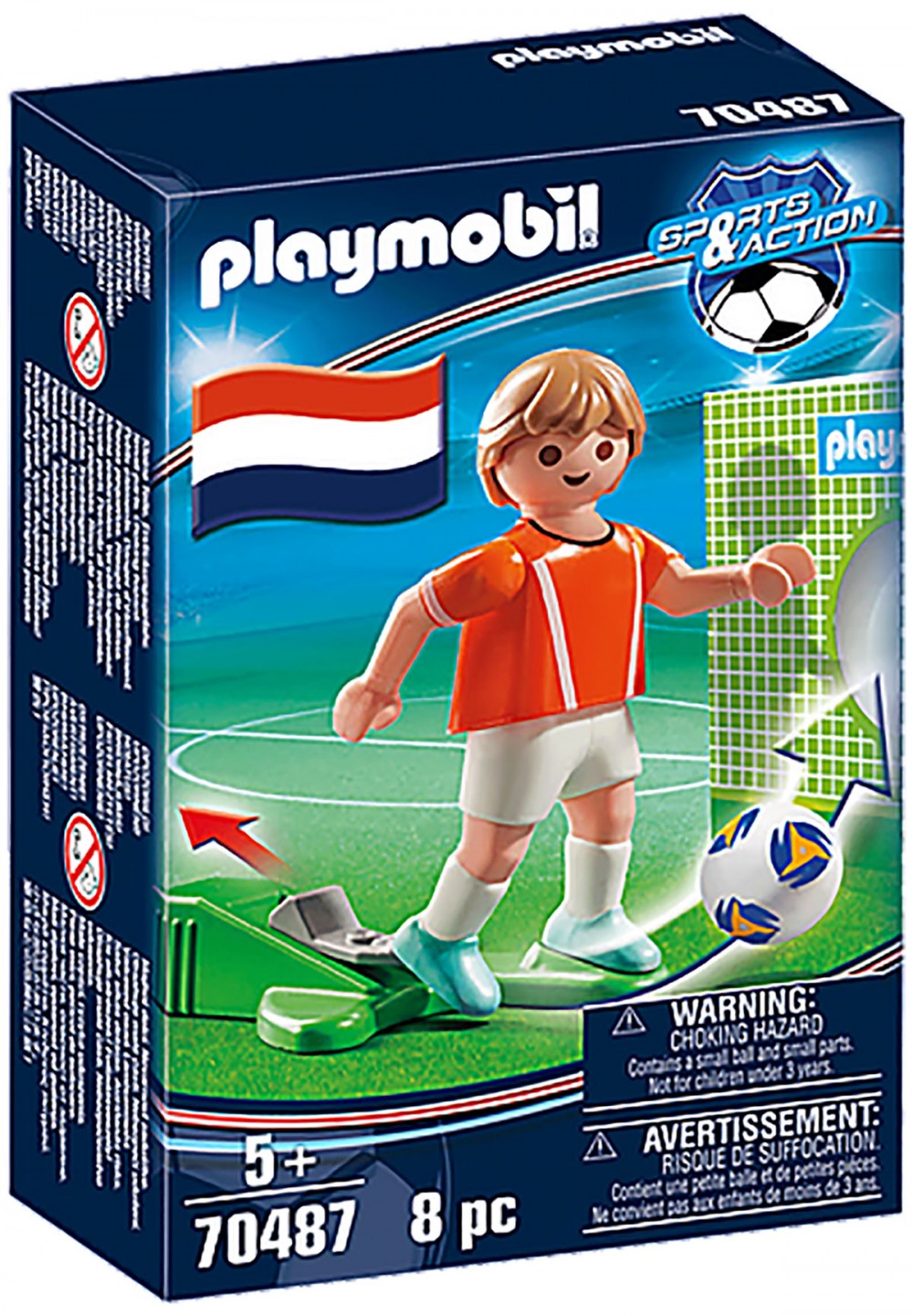 PLAYMOBIL Sports & Action 70487 Joueur Néerlandais Nouveauté 2021